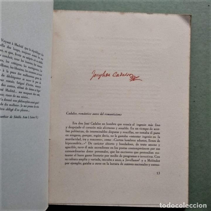 Libros: NOCHES L&Uacute;GUBRES. Edici&oacute;n e introducci&oacute;n de Edith F. Helman. - CADALSO, Jos&eacute;. - Foto 3