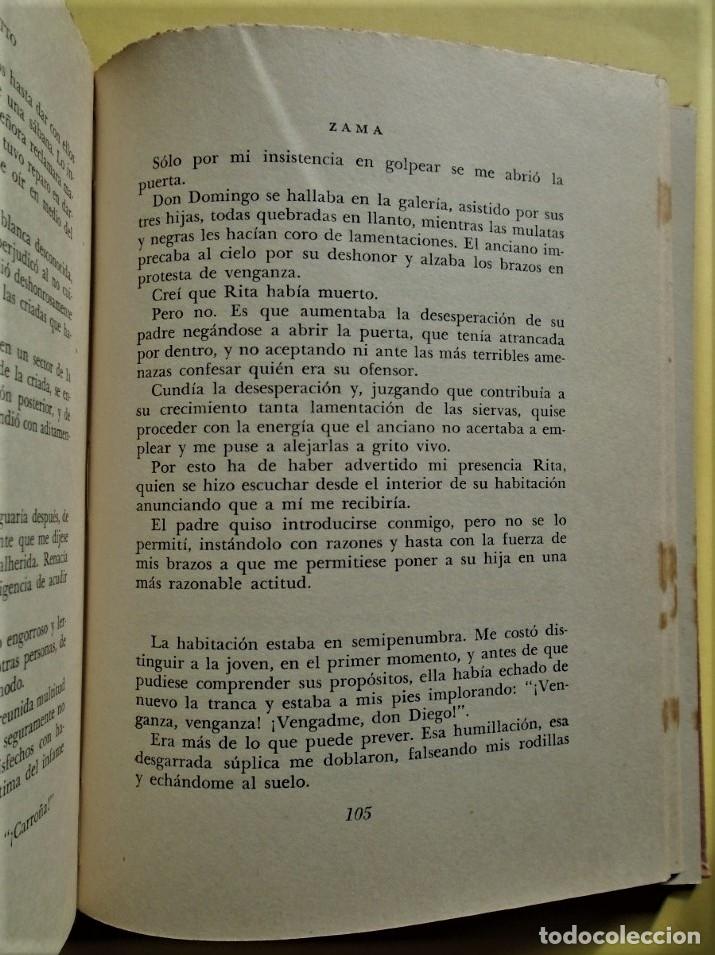 Libros: Zama. Novela. (Ejemplar dedicado). - Benedetto, Antonio di. - Foto 6