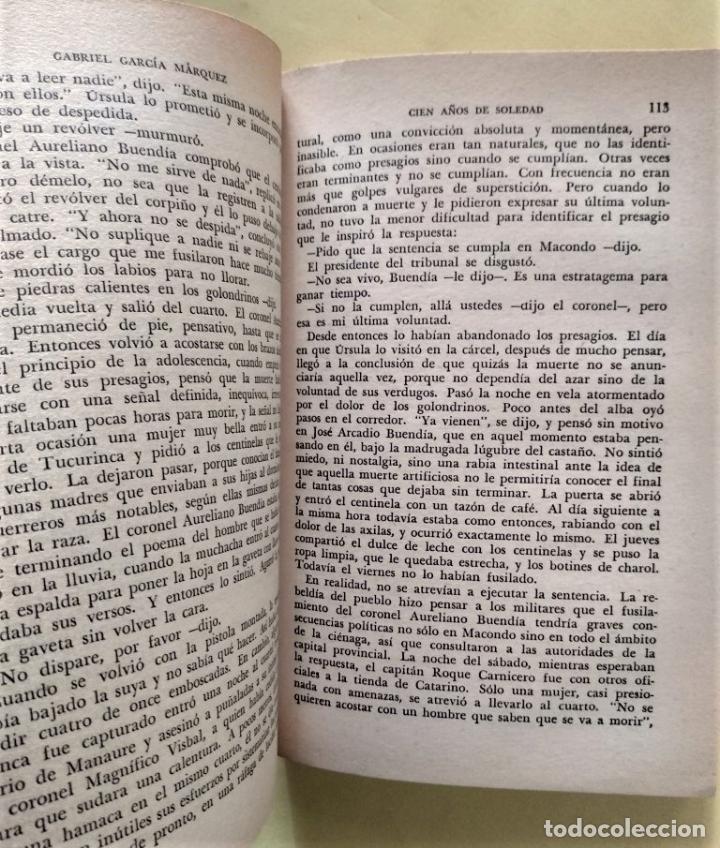 Libros: Cien A&ntilde;os de Soledad. (Ejemplar dedicado). - Garc&iacute;a M&aacute;rquez, Gabriel. - Foto 6