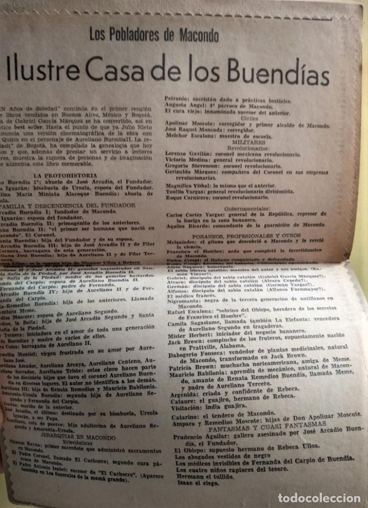 Libros: Cien A&ntilde;os de Soledad. (Ejemplar dedicado). - Garc&iacute;a M&aacute;rquez, Gabriel. - Foto 7