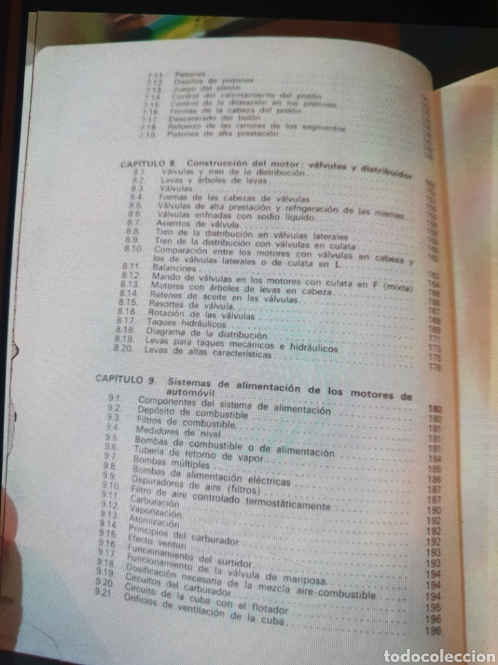 Libros: MOTORES DE AUTOMOVIL WILLIAM H.CROUSE MARCOMBO - Foto 6