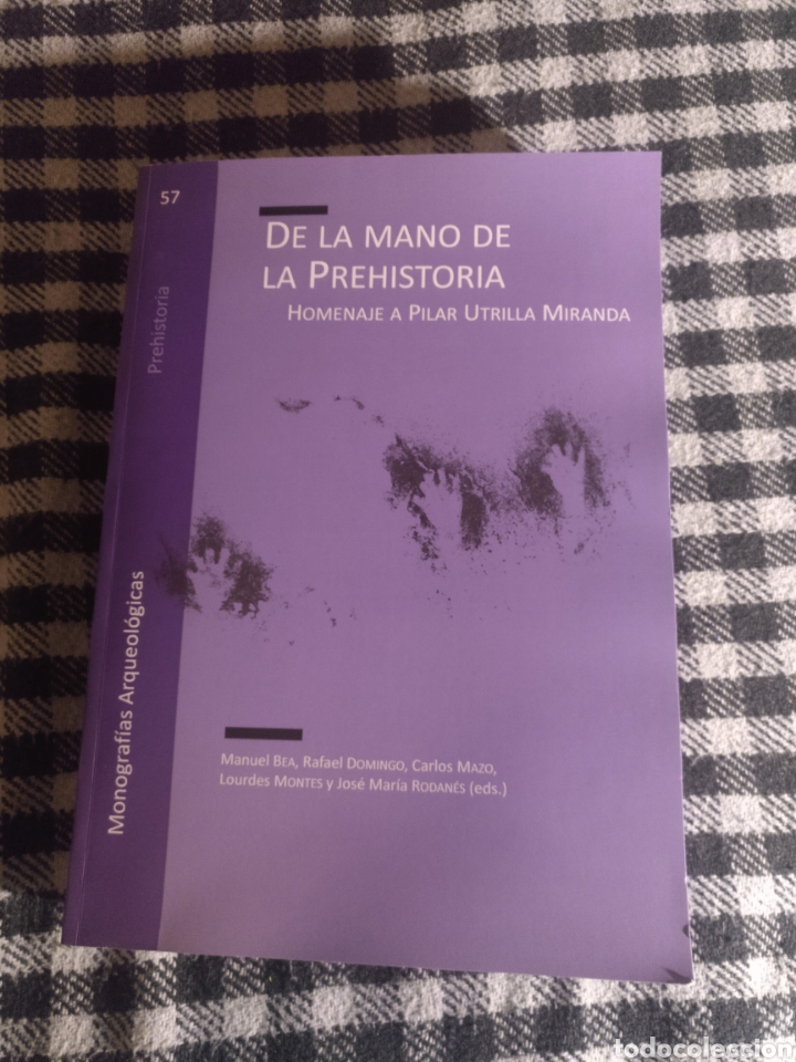 Libros: De la mano de la Prehistoria. Prensas UNIZAR 2021