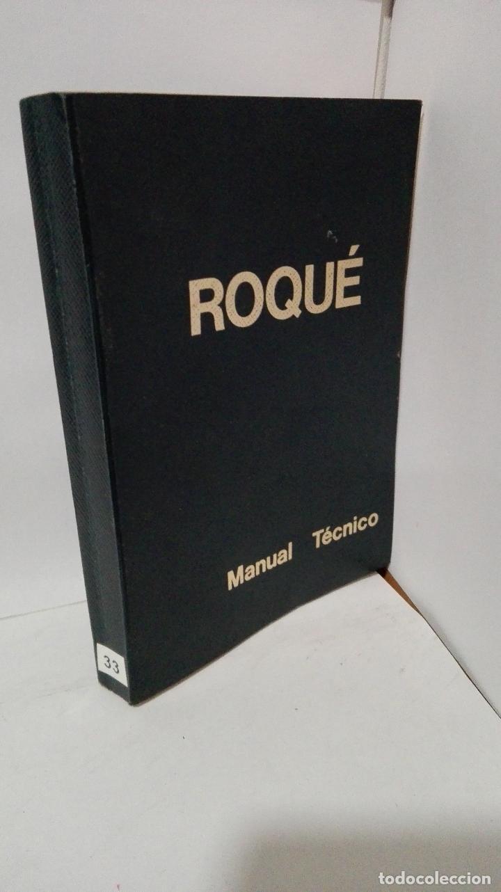 books: MANUAL TECNICO ROQUE 1923-1973