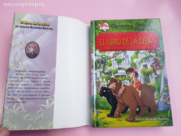 Libros: LIBRO-EL LIBRO DE LA SELVA-GER&Oacute;NIMO STILTON-COMO NUEVO-COLECCIONISTAS - Foto 8