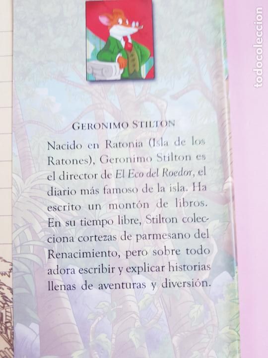 Libros: LIBRO-EL LIBRO DE LA SELVA-GER&Oacute;NIMO STILTON-COMO NUEVO-COLECCIONISTAS - Foto 12
