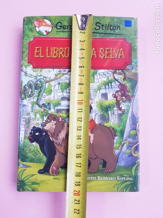Libros: LIBRO-EL LIBRO DE LA SELVA-GER&Oacute;NIMO STILTON-COMO NUEVO-COLECCIONISTAS - Foto 13
