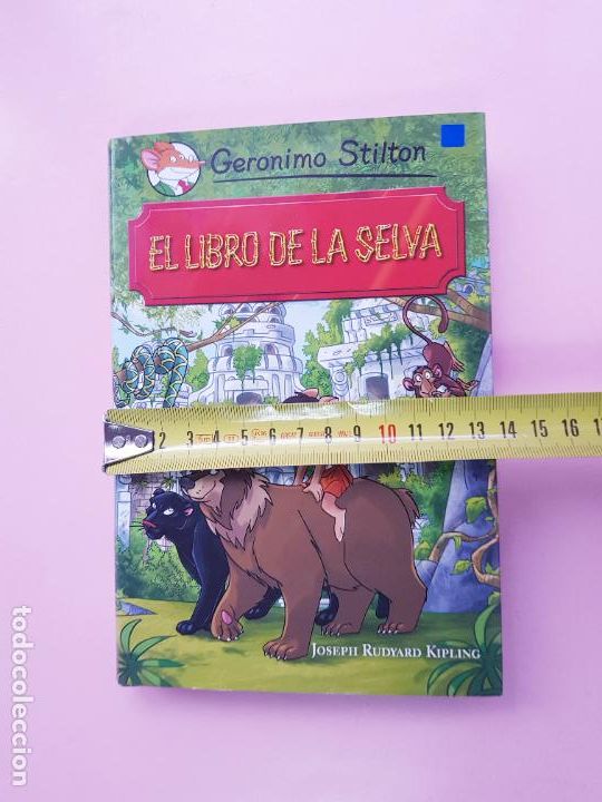 Libros: LIBRO-EL LIBRO DE LA SELVA-GER&Oacute;NIMO STILTON-COMO NUEVO-COLECCIONISTAS - Foto 14