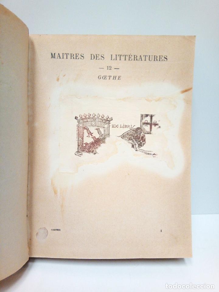 Libros: AMANN, Paul - Goethe - Foto 3