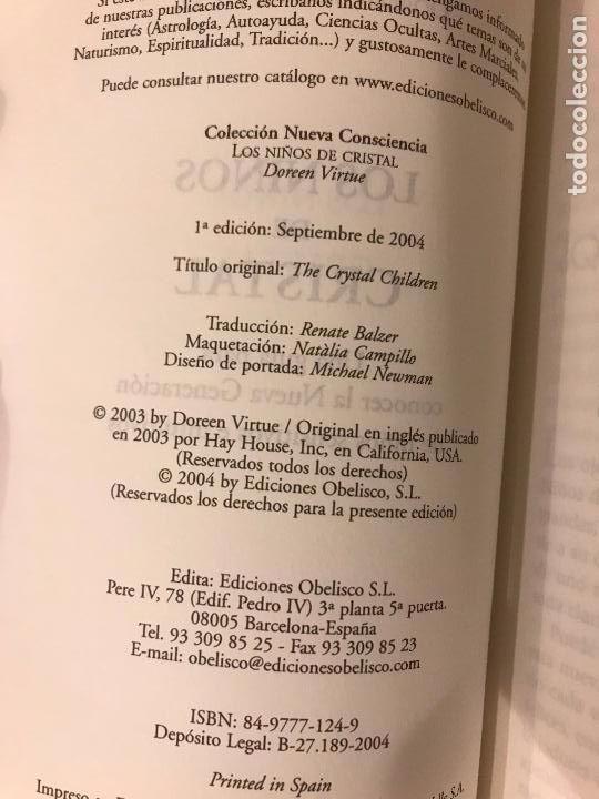Libros: Los ni&ntilde;os de cristal. Doreen Virtue - Foto 3