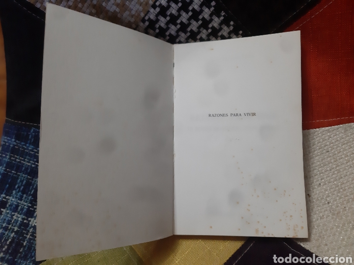 Libros: Libro Razones para vivir -Alfonso Francia- - Foto 4