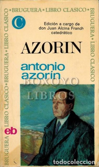 Libros: AZOR&Iacute;N. Antonio Azor&iacute;n. Estudio preliminar de Juan Alsina - Foto 1