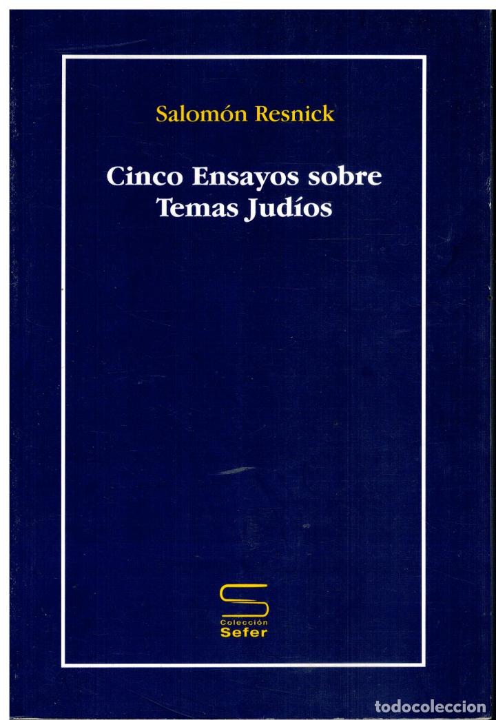 Libros: CINCO ENSAYOS SOBRE TEMAS JUD&Iacute;OS. - Foto 1