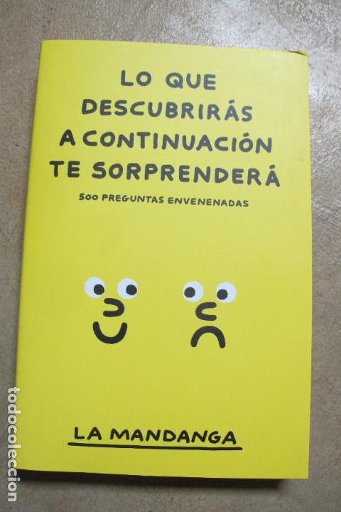 Libros: LO QUE DESCUBRIRAS A CONTINUACION TE SORPRENDERA. 500 PREGUNTAS ENVENENADAS. NOEMI REBULL