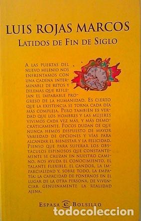 Libros: Latidos de fin de siglo - Rojas Marcos, Luis - Foto 1