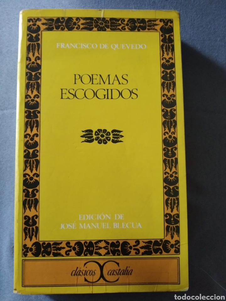 Libros: Poemas escogidos.Francisco de Quevedo.1986. - Foto 1