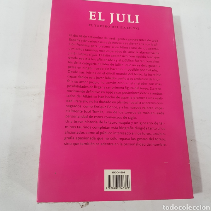 Libros: LB 998 El Juli - LIBRO SEGUNDA MANO - Foto 2