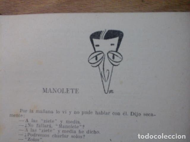 Libros: EL PERSONAJE EN EL BOLSILLO - 1948 - MANUEL DEL ARCO. - Foto 2