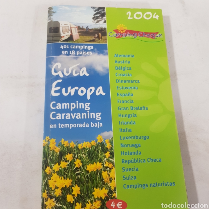 Libri di seconda mano: LB 1081 gu&iacute;a Europa camping caravaning - LIBRO SEGUNDA MANO