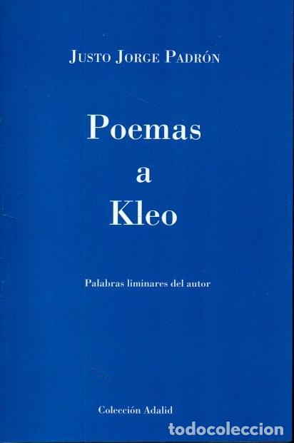 Libros: POEMAS A KLEO. - PADR&Oacute;N, Justo Jorge. - Foto 1