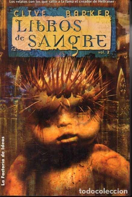Libros: LIBROS DE SANGRE. VOLUMEN 2. - BARKER, Clive. - Foto 1