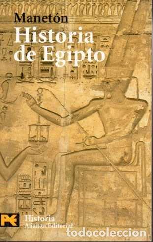 Libros: HISTORIA DE EGIPTO. - MANET&Oacute;N. - Foto 1