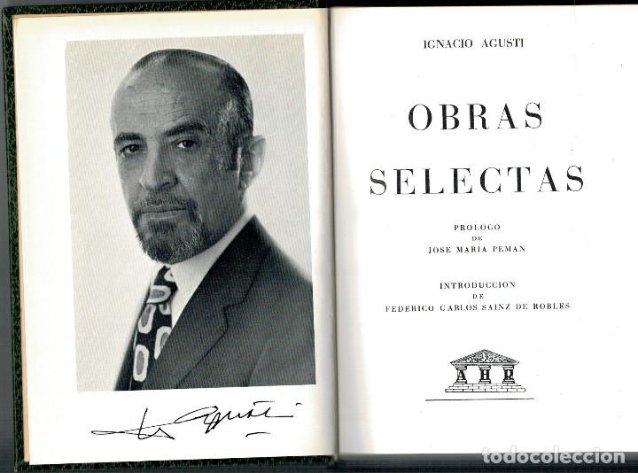 Libros: IGNACIO AGUST&Iacute; : OBRAS SELECTAS - Foto 2
