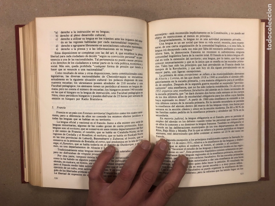 Libros: EL LIBRO BLANCO DEL EUSKARA. EUSKALTZAINDIA. REAL ACADEMIA DE LA LENGUA VASCA 1977. - Foto 8