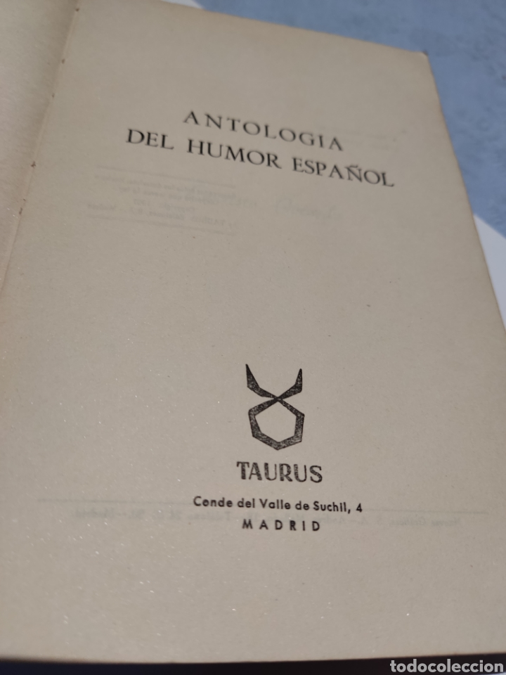 Libros: Antologia del humor espa&ntilde;ol 1957 - Foto 3