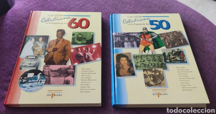 Libros: La vida cotidiana de la Espa&ntilde;a de los 50 y 60. Ediciones del Prado. 2 tomos - Foto 1