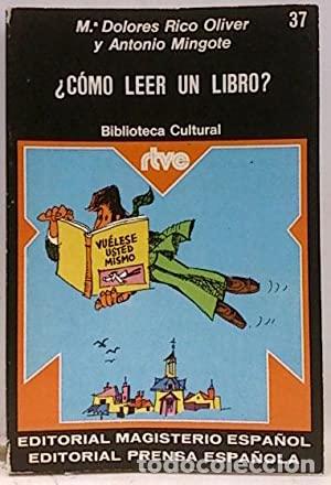 Libros: COMO LEER UN LIBRO - Rico Oliver,Dolores/Mingote - Foto 1