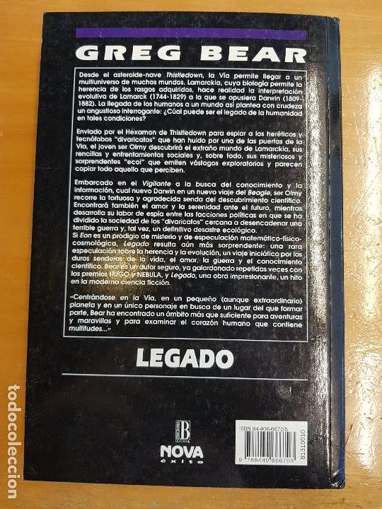 Libros: Legado - Greg Bear - Foto 2