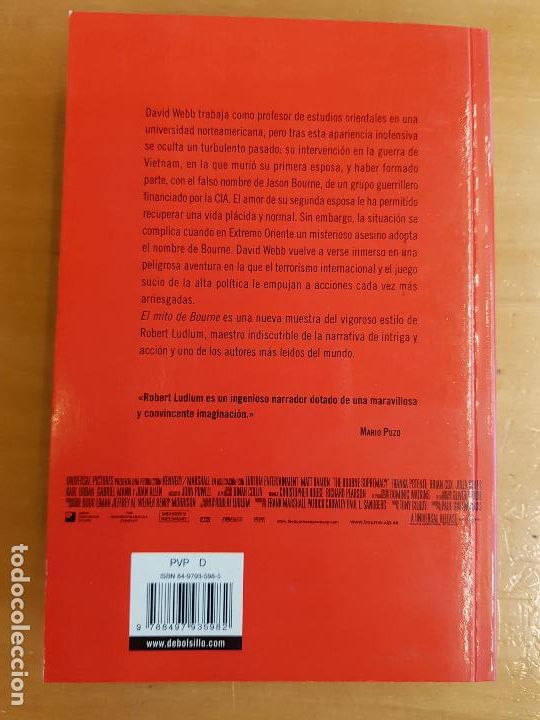 Libros: El mito de Bourne - Robert Ludlum - Foto 2