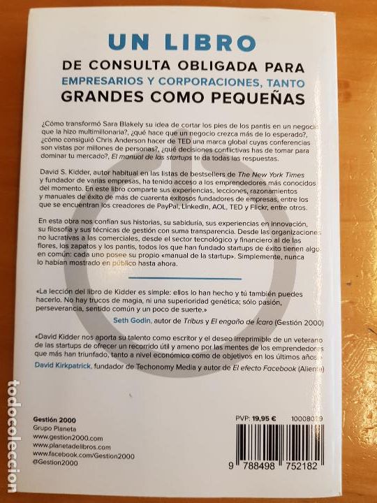 Libros: El manual de las Startups - David Kidder - Foto 2