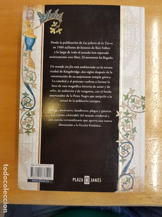 Libros: Un mundo sin fin - Ken Follet - Foto 2