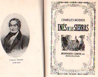 Libros: In&eacute;s de las Sierras - Nodier, Charles - Foto 1