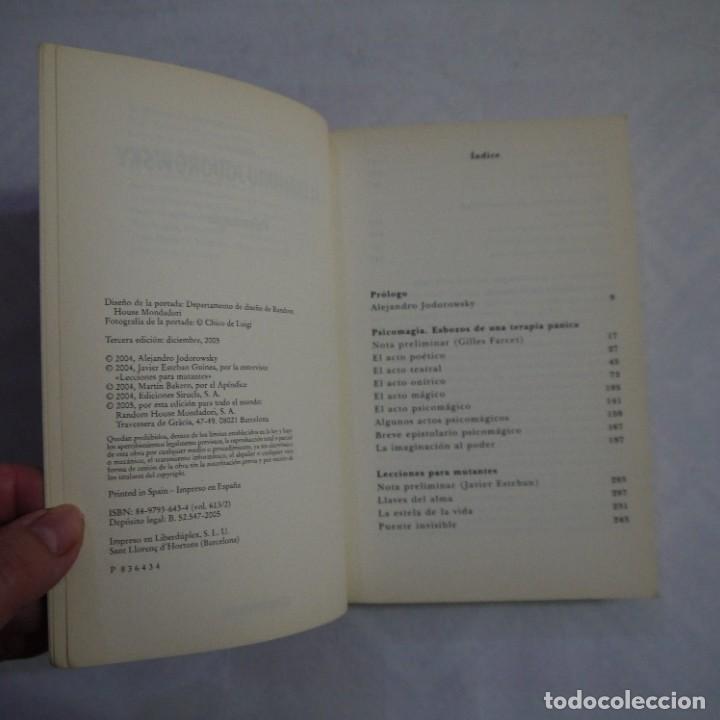 Libros: PSICOMAGIA - ALEJANDRO JODOROWSKY - SIRUELA - 2005 - 3.&ordf; EDICION - Foto 4