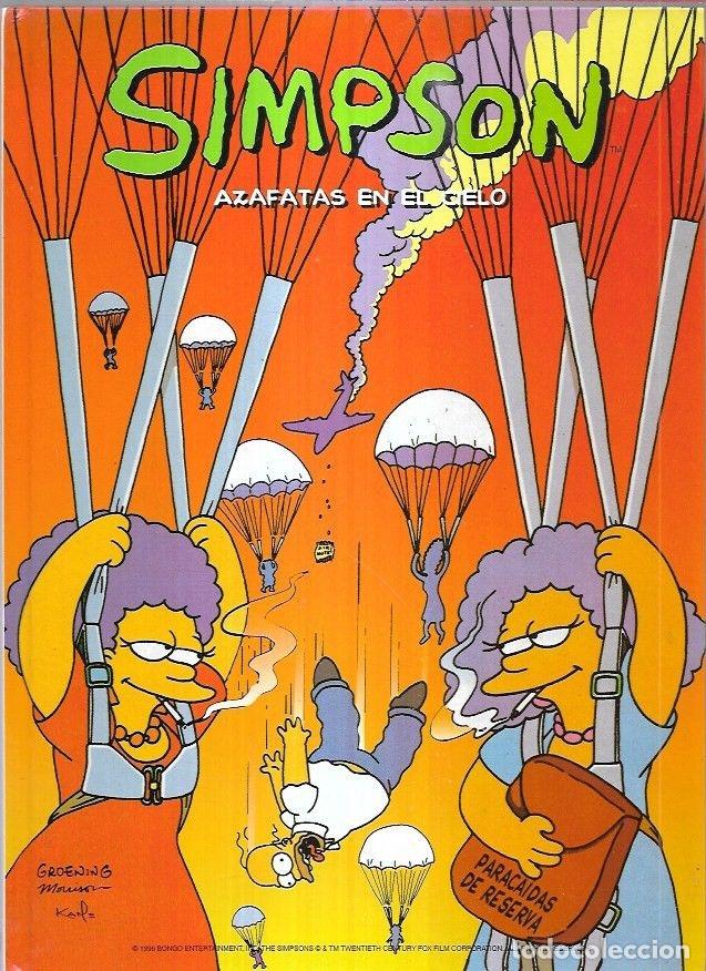Libros: SIMPSON: AZAFATAS EN EL CIELO - GROENING Y OTROS - Foto 1