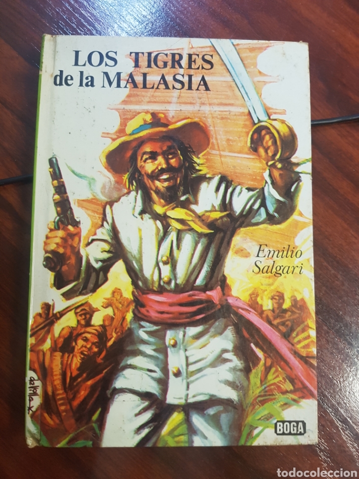 Libros: LOS TIGRES DE LA MALASIA - SALGARI - Foto 1