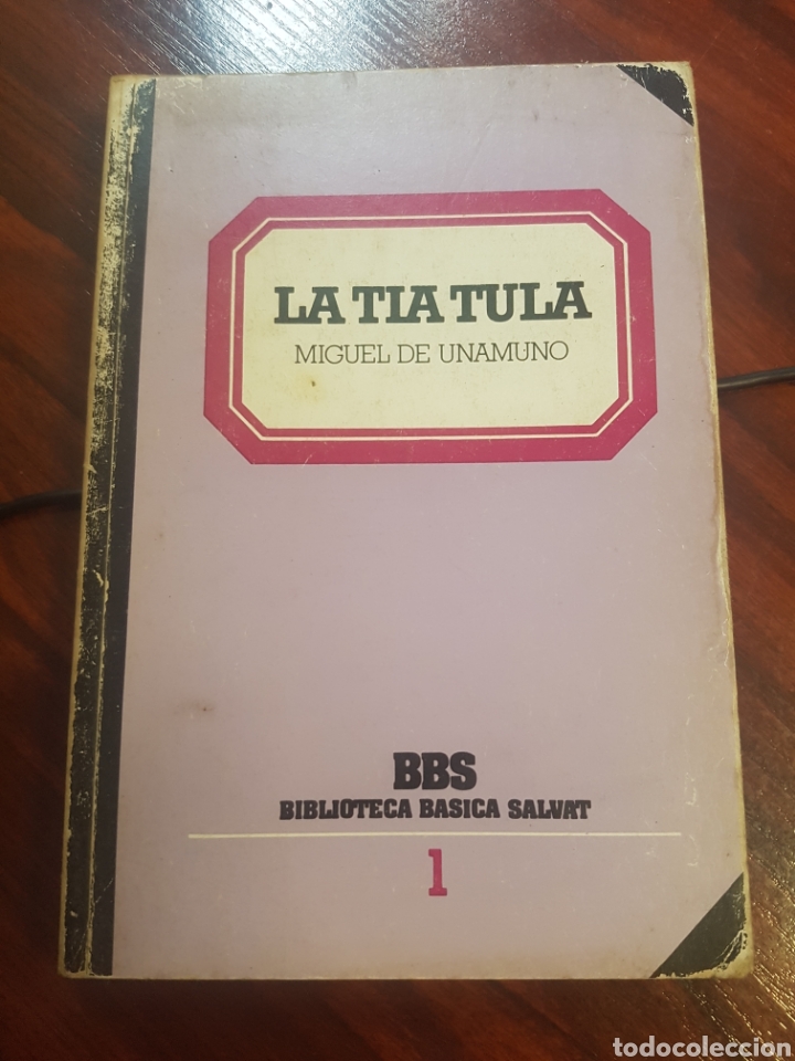 Libros: LA TIA TULA - MIGUEL DE UNAMUNO - Foto 1