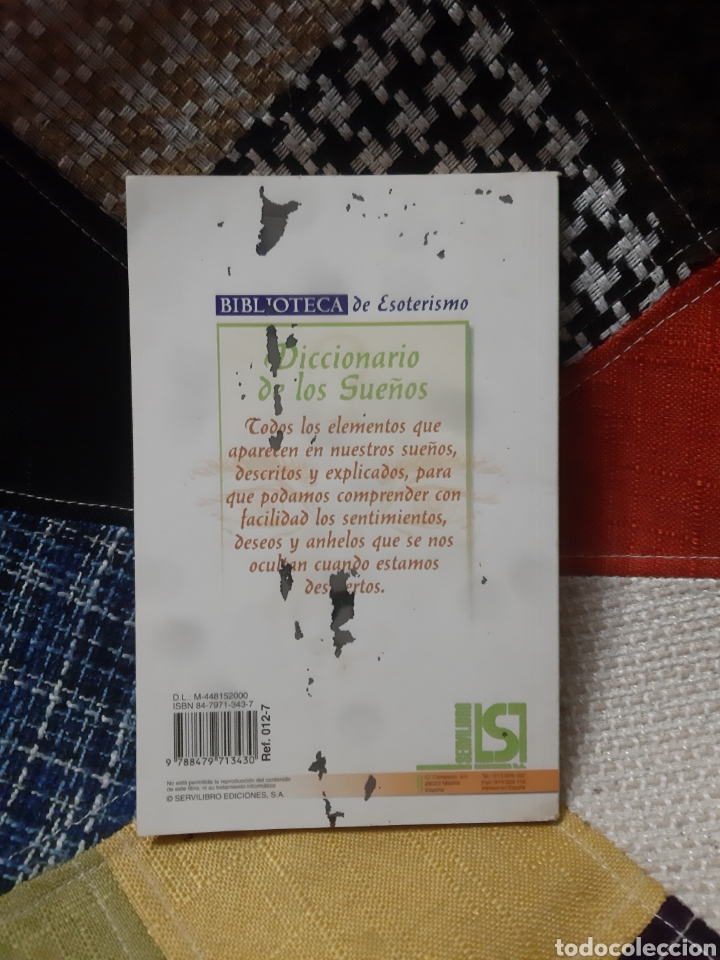 Libros: Libro Diccionario de los Sue&ntilde;os -Biblioteca de Esoterismo- - Foto 2