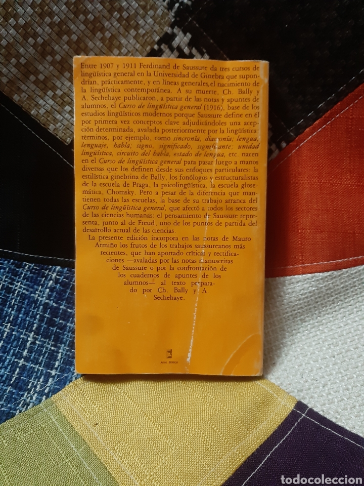 Libros: Libro Curso de Ling&uuml;&iacute;stica General -Ferdinand del Saussure- - Foto 3