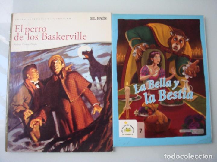 Libros: EL PERRO DE LOS BASKERVILLE - BELLA Y LA BESTIA - Foto 1