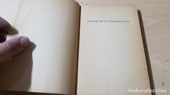 Libros: SOLILOQUIOS Y CONVERSACIONES / MIGUEL DE UNAMUNO / AUSTRAL / AM65 - Foto 5
