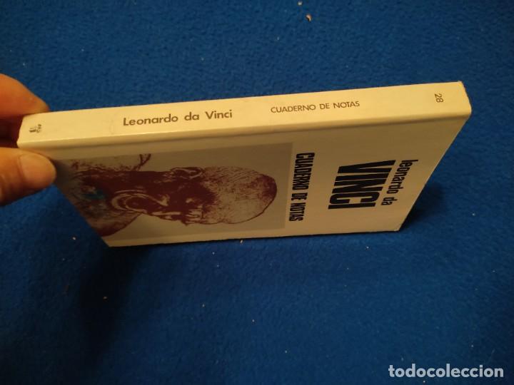 Libros: CUADERNOS DE NOTAS Leonardo da Vinci Ediciones Busma 1984 - Foto 2