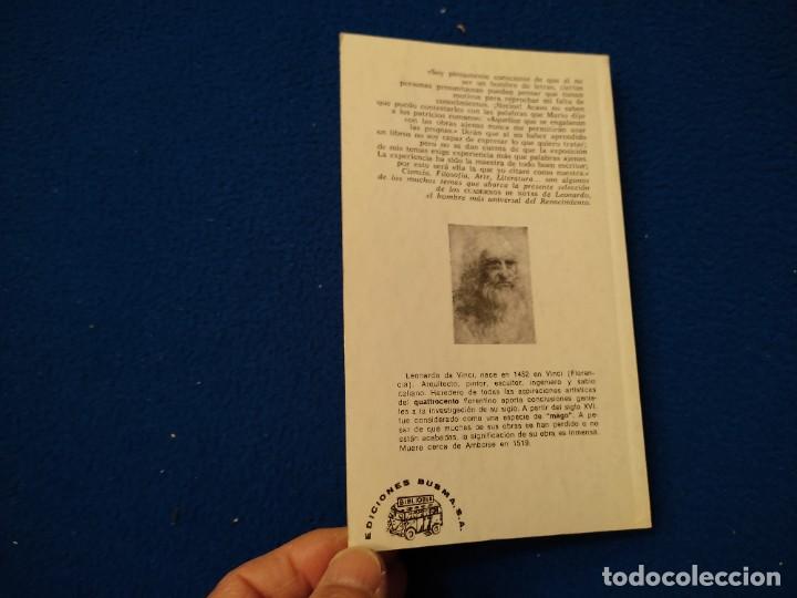 Libros: CUADERNOS DE NOTAS Leonardo da Vinci Ediciones Busma 1984 - Foto 3