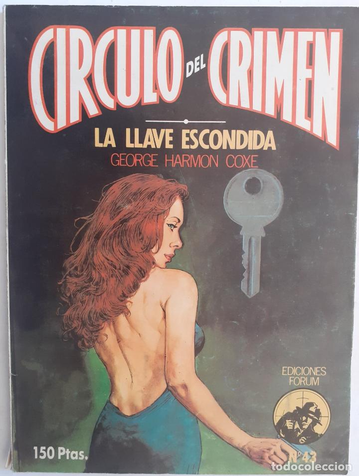 Libros: La llave escondida (C&iacute;rculo del Crimen 43) - George Harmon Coxe - Foto 1