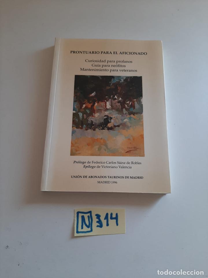 Libros: Prontuario para el aficionado - Foto 1
