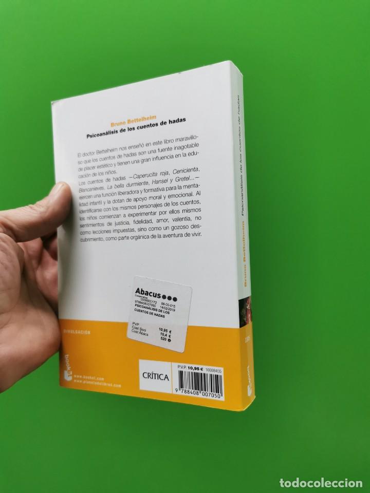 Libros: PSICOAN&Aacute;LISIS DE LOS CUENTOS DE HADAS - BRUNO BETTELHEIM - Foto 2