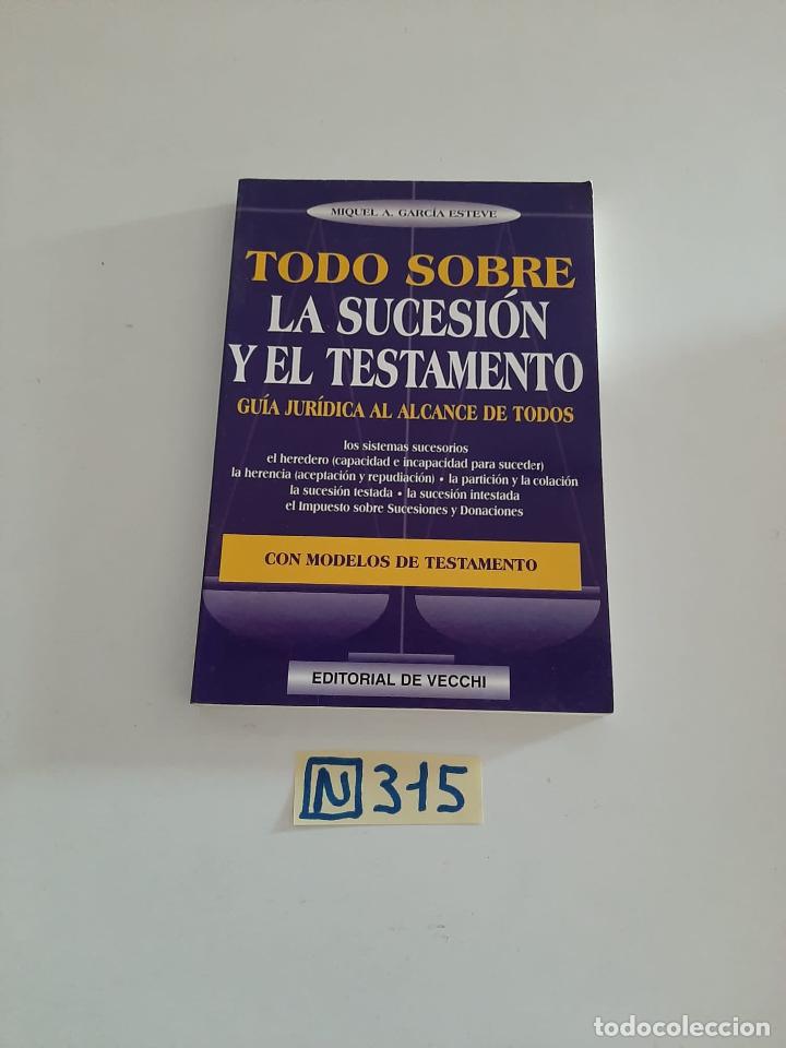 Libros: La sucesi&oacute;n y el testamento - Foto 1