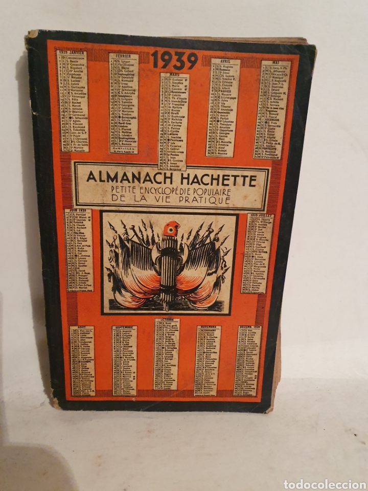 Libros: ALMANACH HACHETTE 1939. - Foto 3